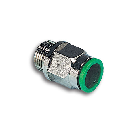 01 Straight Male Adaptor Parallel Titan Engineering