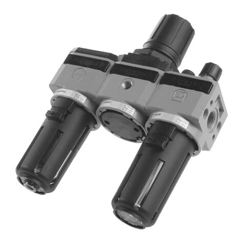 Serie 1700 Filtro + Regolatore + Lubrificatore