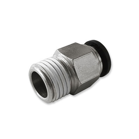 Diritto filetto conico maschio