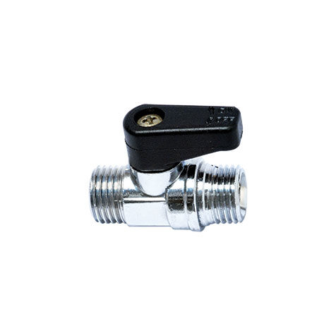 Valvola a sfera maschio cilindrico/maschio cilindrico