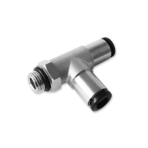 Raccordo a T laterale girevole