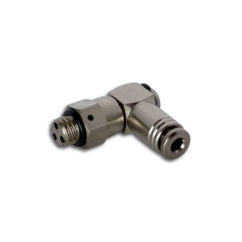 Gomito girevole cilindrico con scarico rapido