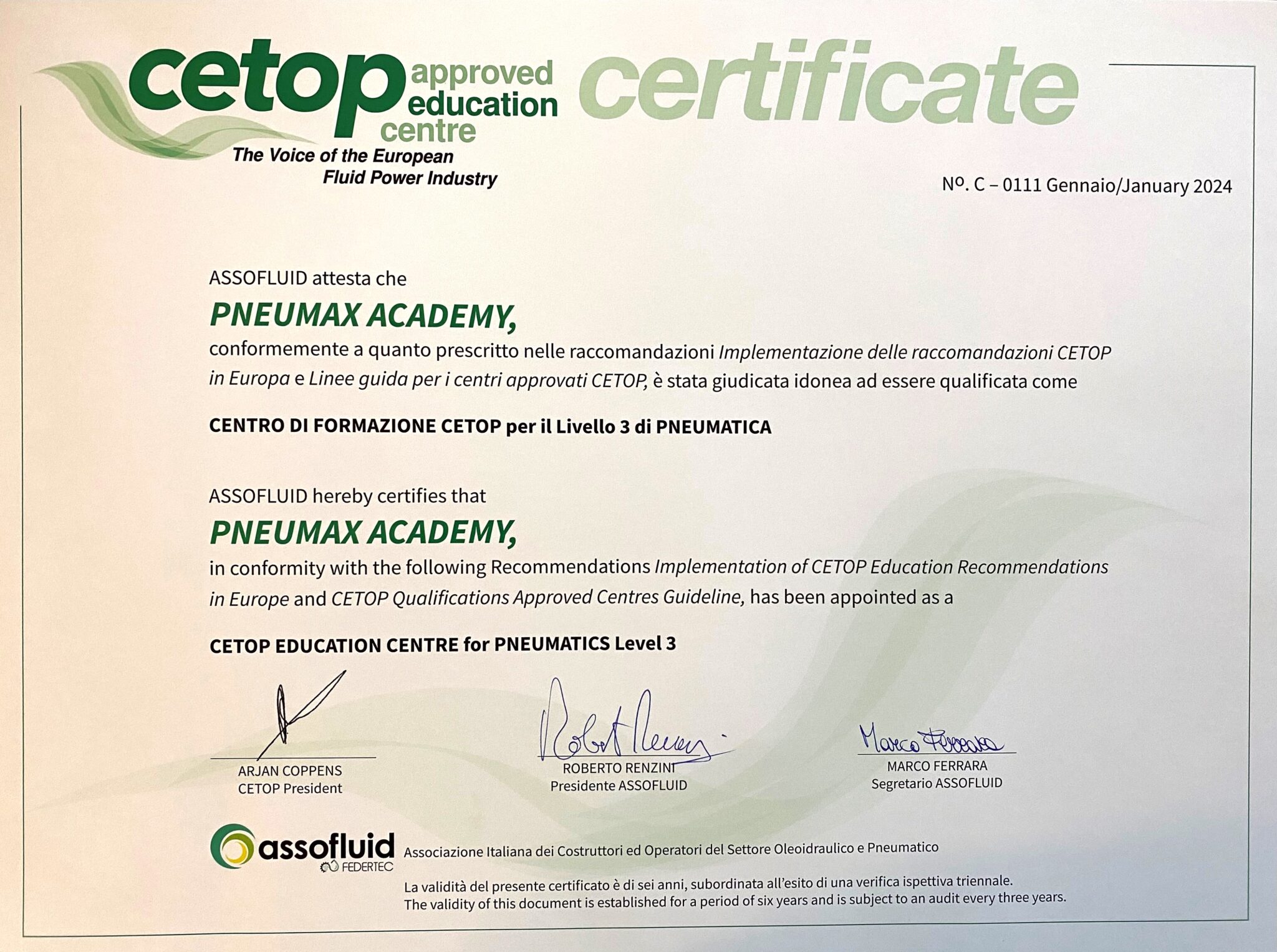 Pneumax Group | Didactic Workshops