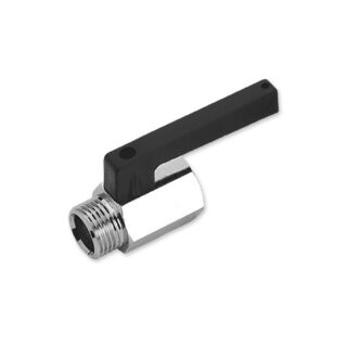 Rubinetto sfera M.F. con leva lunga