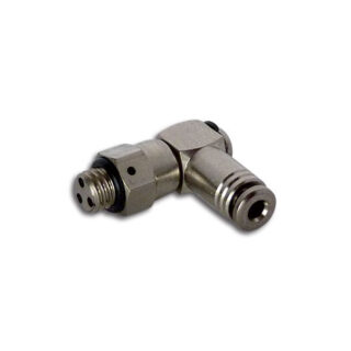 Gomito girevole cilindrico con scarico rapido