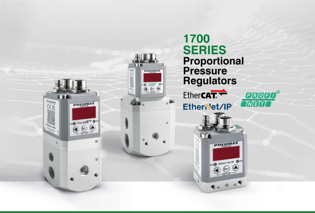 Pneumax Group Proportional regulator 1700 Series INDUSTRIAL FIELDBUS